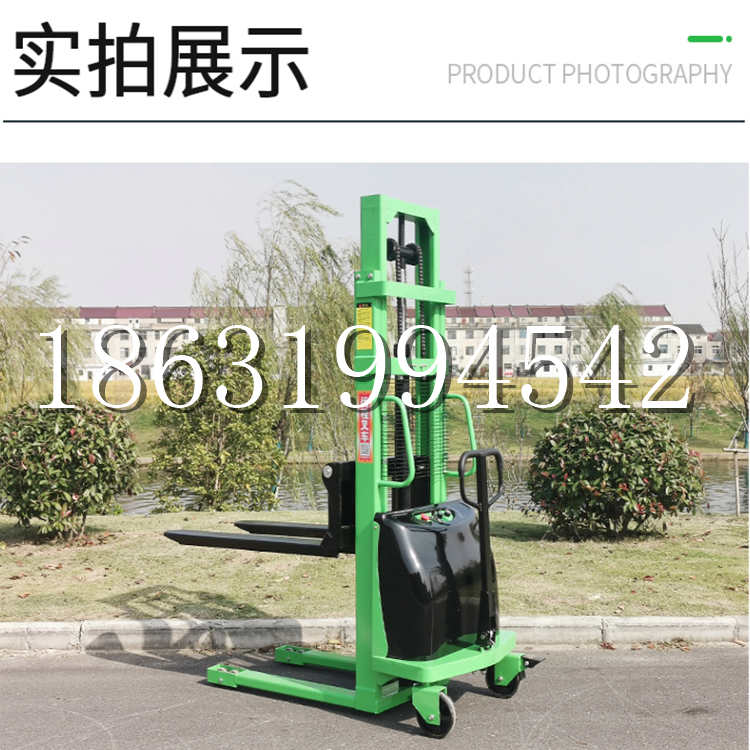 金峰乡电动叉车堆高车液压铲车电瓶1吨2吨站驾步行式小型全自动叉车